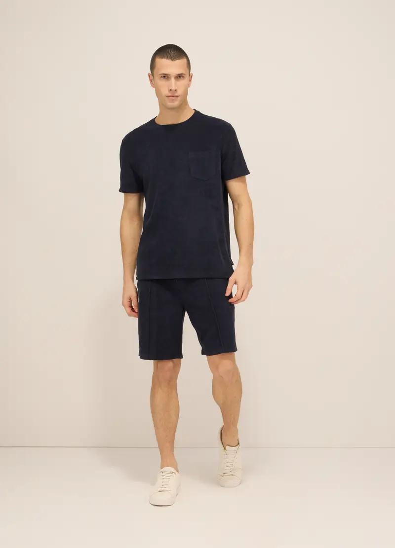 UPIM HB, Short In Spugna Di Cotone Uomo, Unisex, Nero, Taglia: S