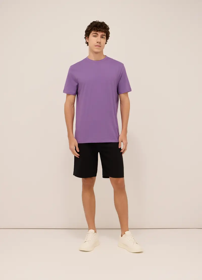 UPIM HB, Shorts Sportivi In Felpa Di Cotone Uomo, Unisex, Nero, Taglia: S