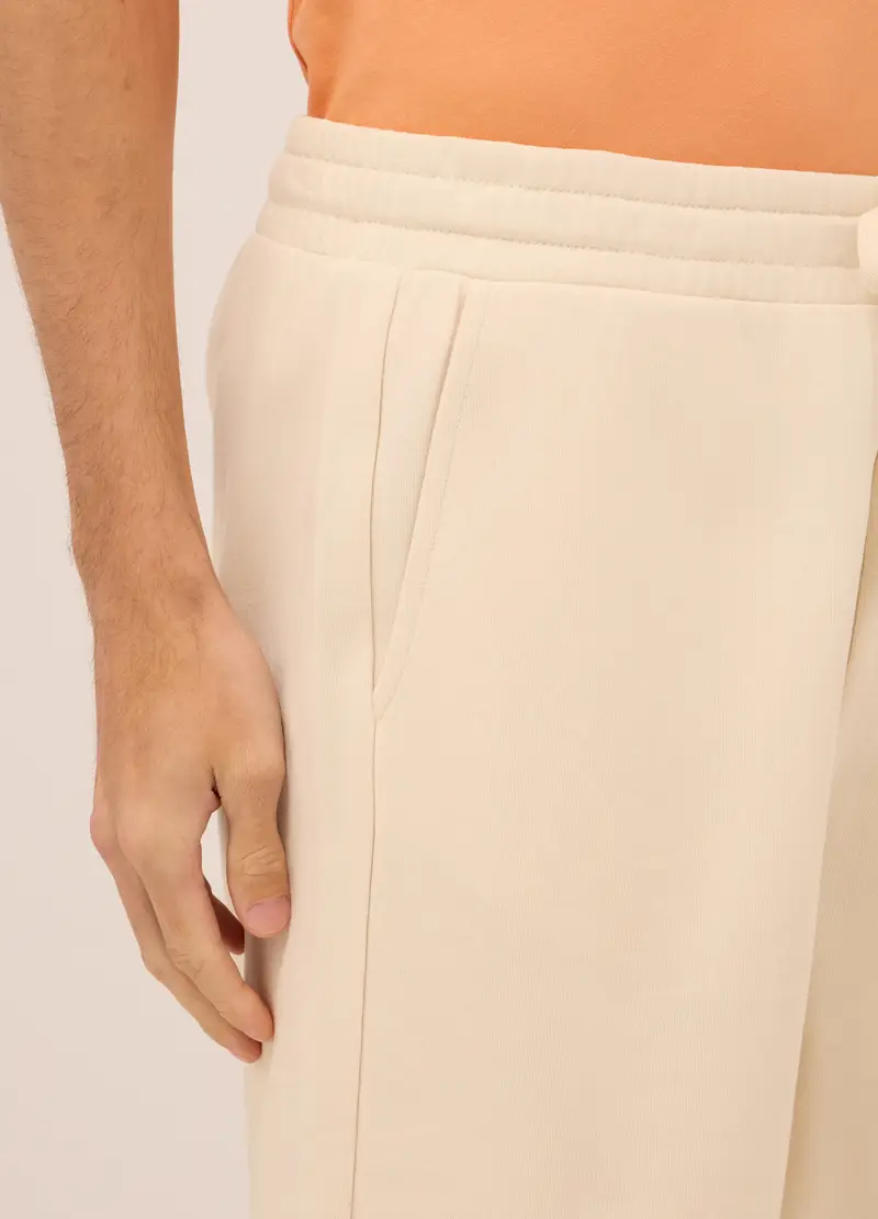 UPIM HB, Shorts Sportivi In Felpa Misto Cotone Uomo, Unisex, Bianco, Taglia: S miniatura 2