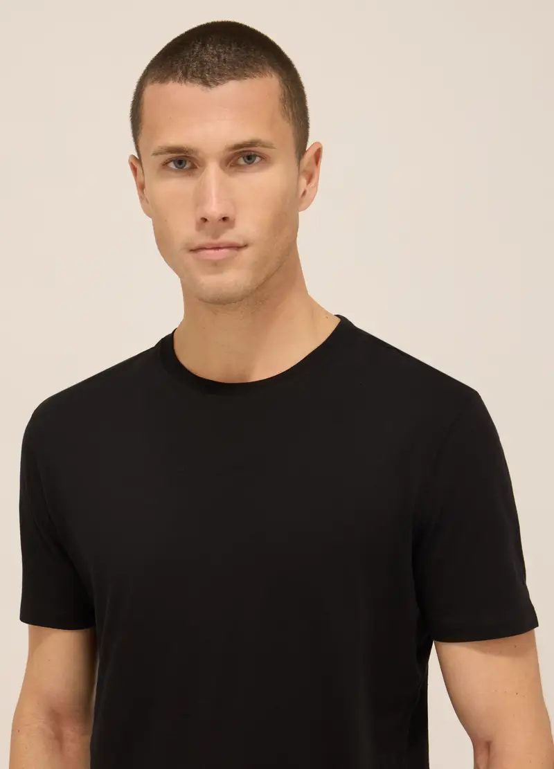 UPIM HB T-shirt Uomo Nero 970929 miniatura 2
