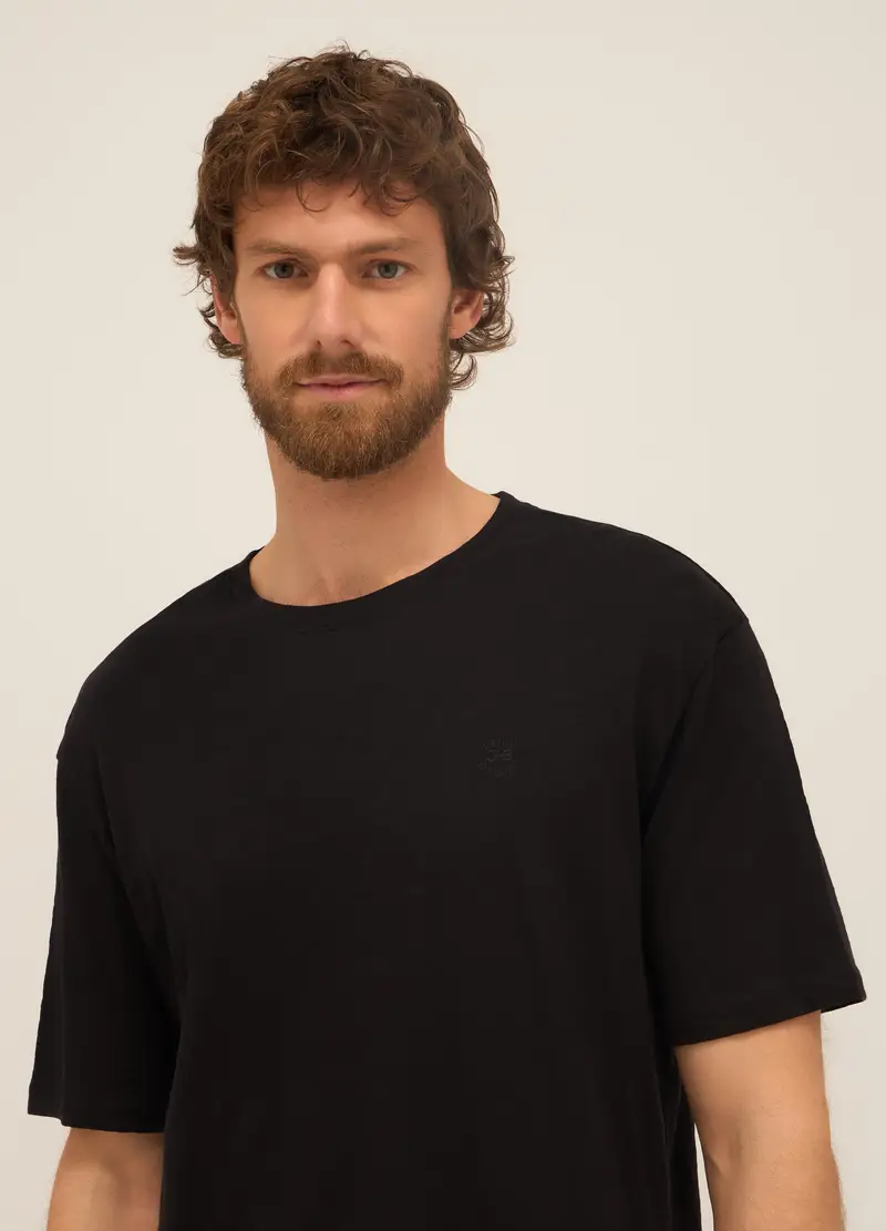 UPIM HB T-shirt Uomo Nero 972559 miniatura 2