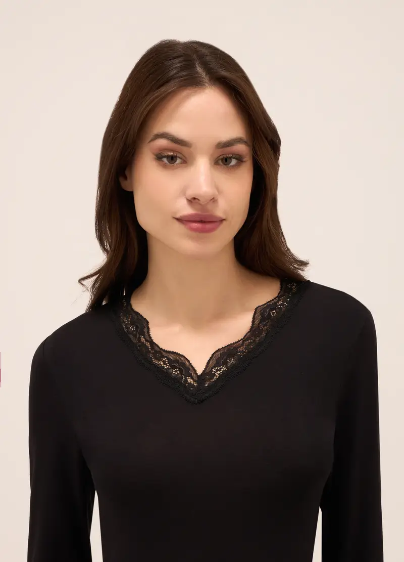 UPIM HB T-shirt Donna Nero 970491 miniatura 2