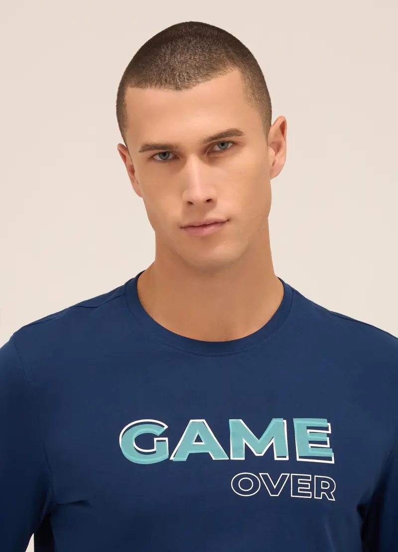 UPIM HB T-shirt Uomo Blu 1307793 miniatura 2