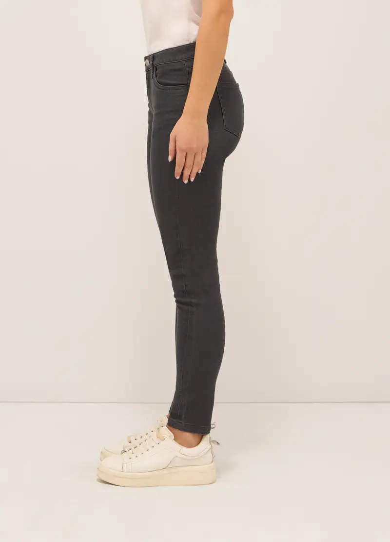 UPIM HB, Treggings Stretch Denim Donna, Grigio scuro, Taglia: 38 miniatura 2