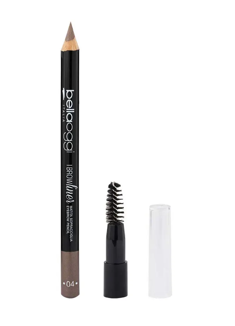 I Brow Liner Matita Legno Con Pennello, Unisex, Rosso miniatura 2