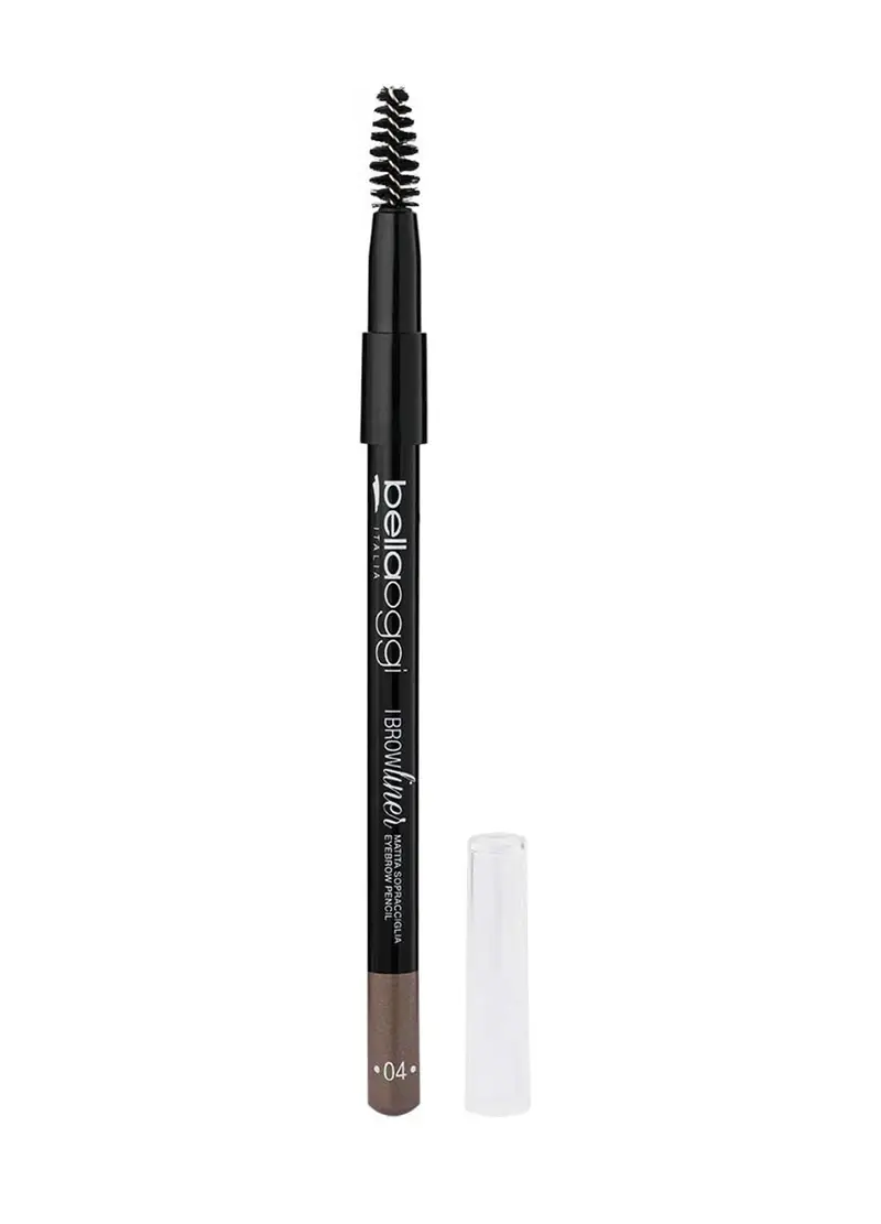 I Brow Liner Matita Legno Con Pennello, Unisex, Rosso miniatura 3