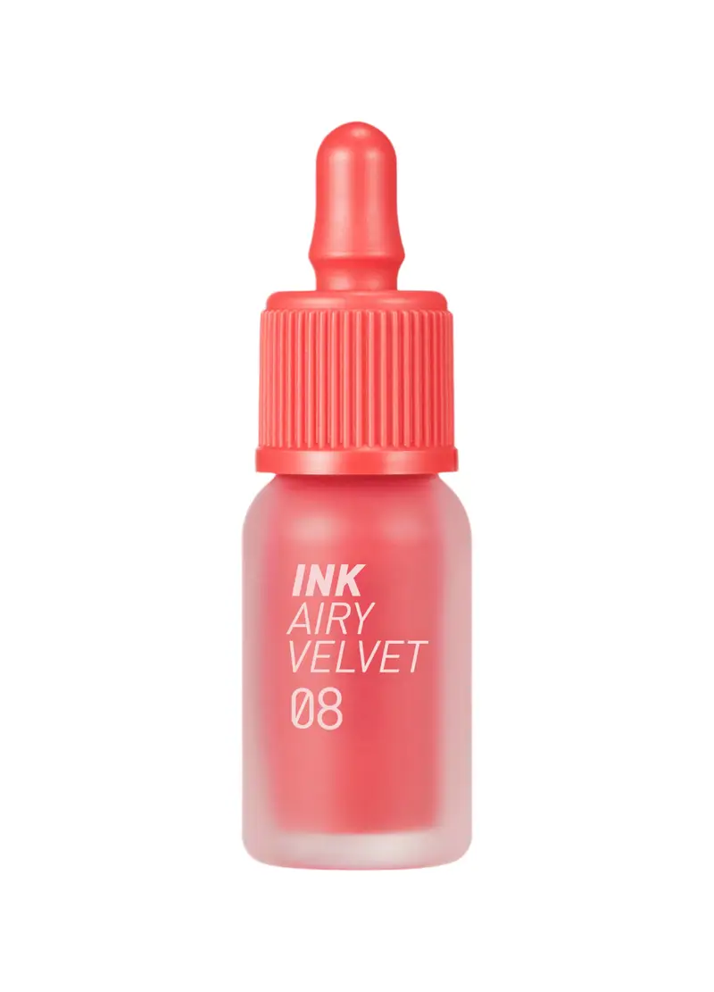 Upim, Ink Airy Velvet 08 Pretty Orange Pink - Make-up Coreano, Donna, Arancione pesca, Taglia: FASUL