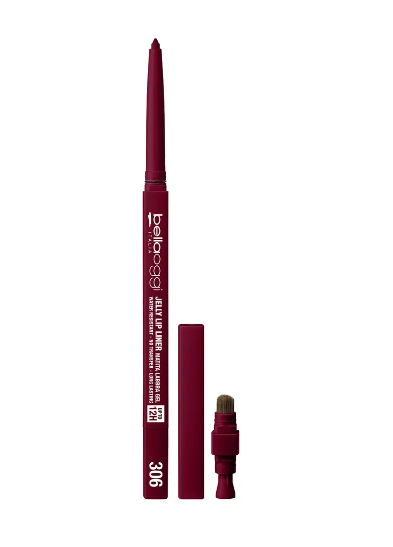 Jelly Lip Liner - Matita Labbra 12h Water Resistant, Unisex, Rosa
