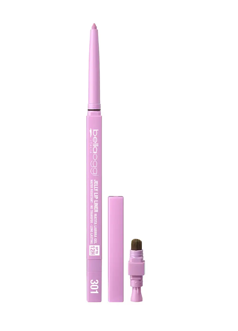 Jelly Lip Liner - Matita Labbra 12h Water Resistant, Unisex, Rosa cipria miniatura 2