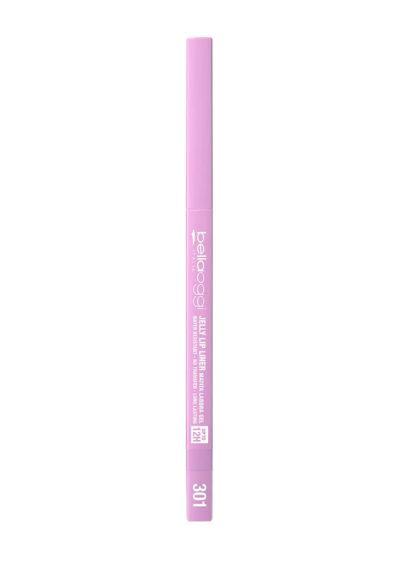Jelly Lip Liner - Matita Labbra 12h Water Resistant, Unisex, Rosa cipria miniatura 3