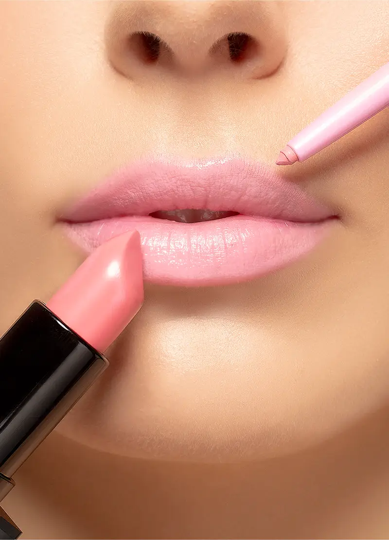 Jelly Lip Liner - Matita Labbra 12h Water Resistant, Unisex, Rosa cipria