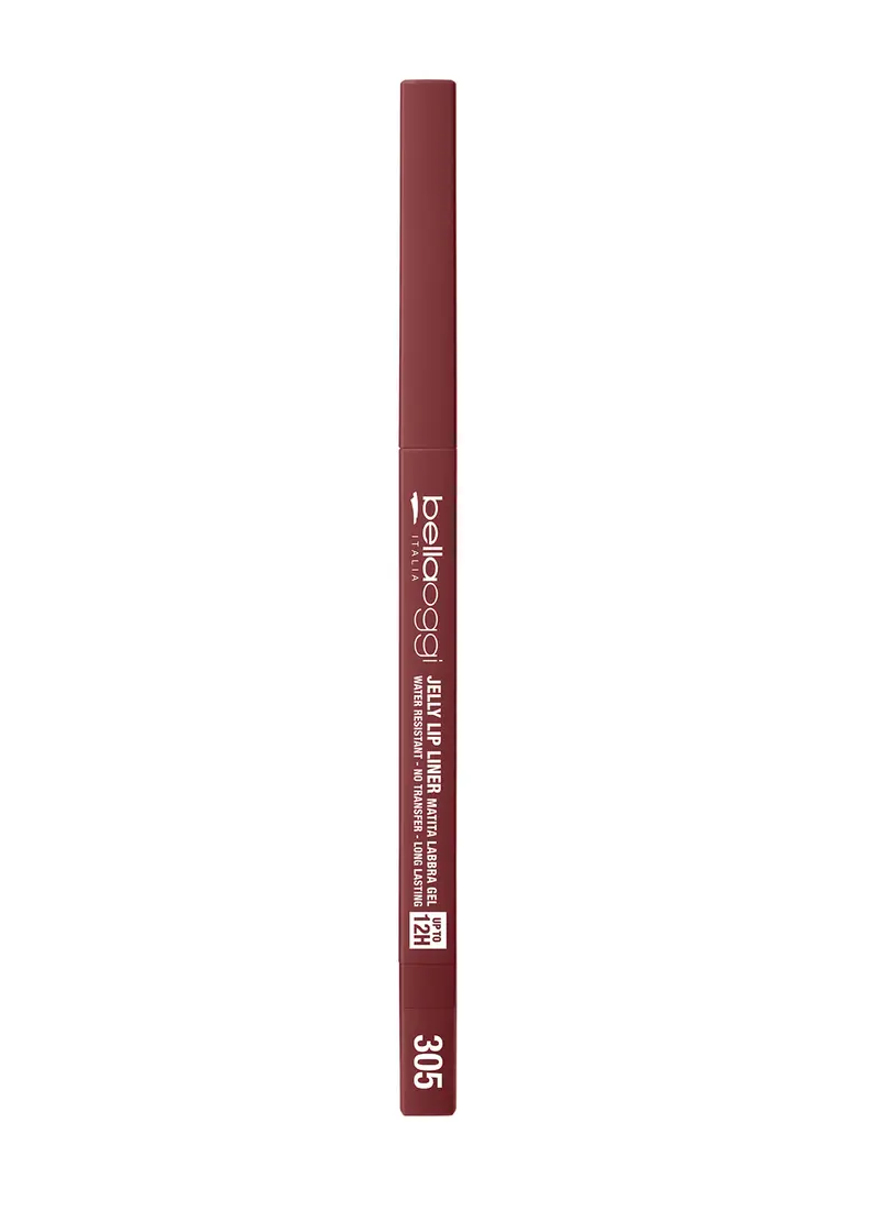 Jelly Lip Liner - Matita Labbra 12h Water Resistant, Unisex, Viola miniatura 2