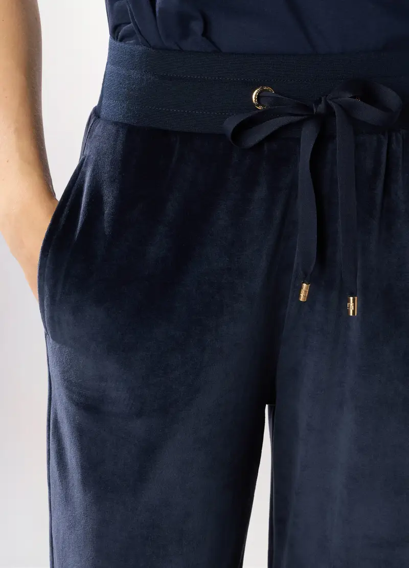 Jogger In Ciniglia Donna Holistic Fitness, Blu navy miniatura 3