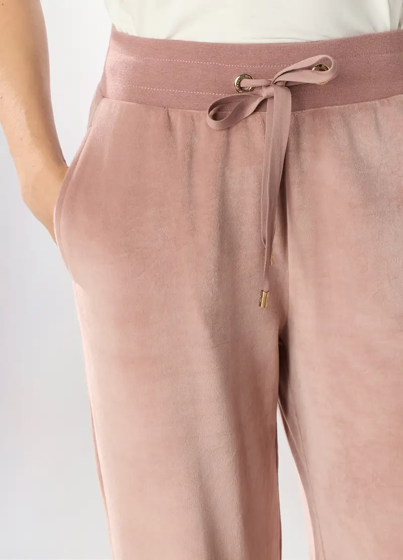 Jogger In Ciniglia Donna Holistic Fitness, Rosa pastello miniatura 3