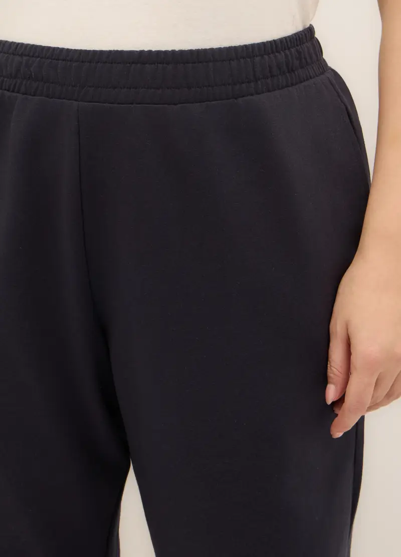 Upim, Jogger In Interlock Di Misto Cotone Donna Curvy, Blu scuro, Taglia: S miniatura 2