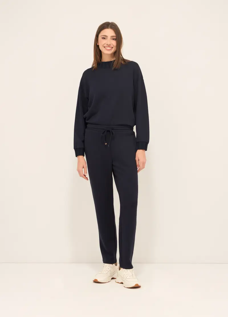 Upim, Jogger In Misto Viscosa Donna, Blu navy, Taglia: S