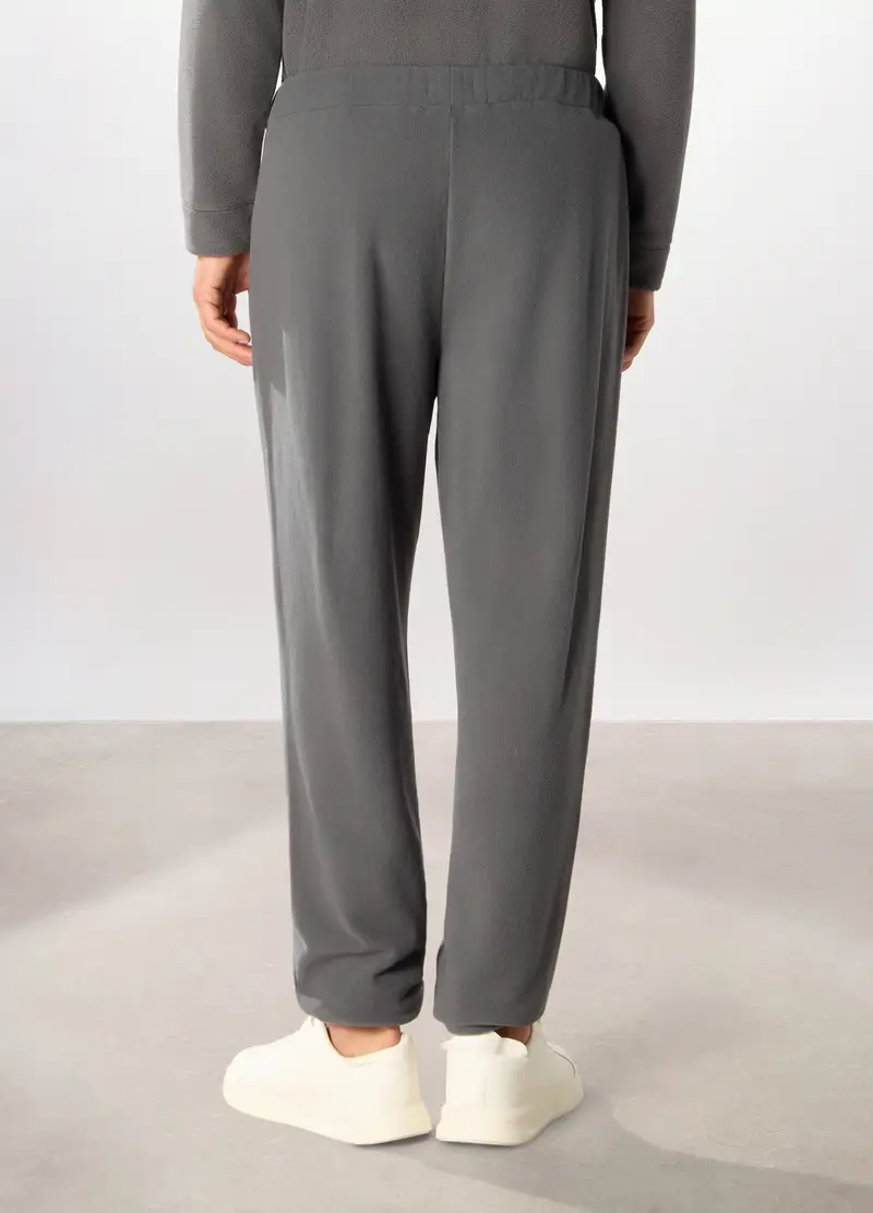 Jogger In Pile Uomo, Unisex, Grigio cemento miniatura 2
