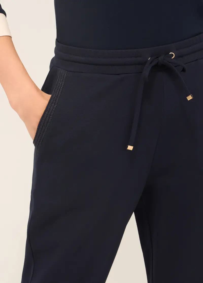 Upim, Jogger In Punto Milano Donna, Blu navy, Taglia: S miniatura 2