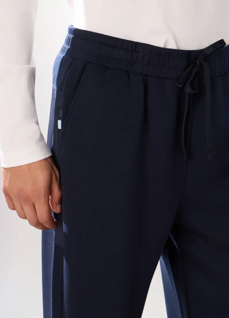 Upim, Jogger In Tessuto Tecnico Uomo, Unisex, Blu scuro, Taglia: S miniatura 2