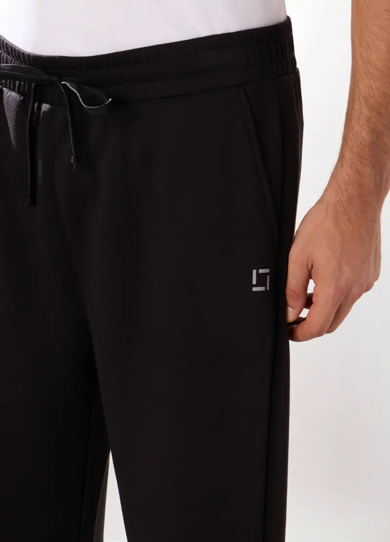 Upim, Jogger In Tessuto Tecnico Uomo, Unisex, Nero, Taglia: S miniatura 2