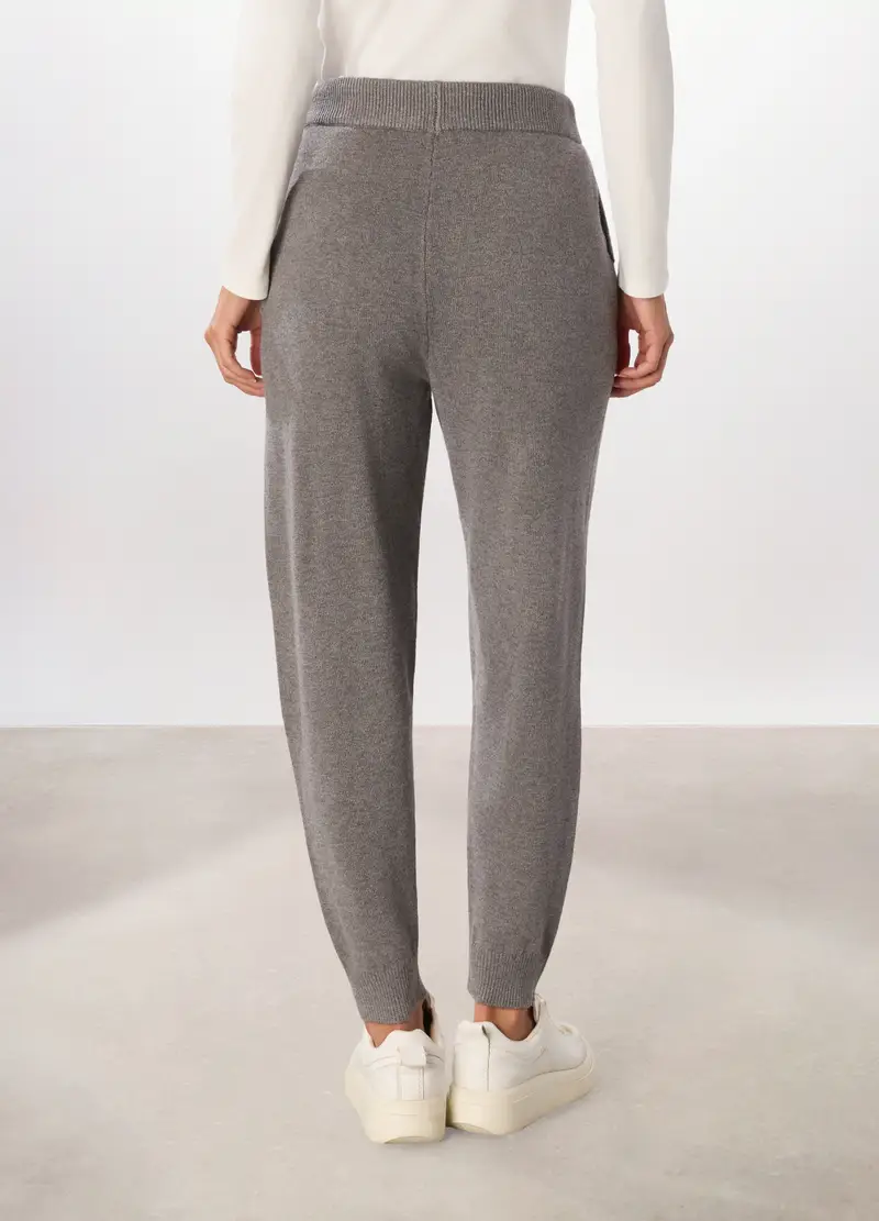 Jogger Misto Viscosa Donna, Grigio chiaro miniatura 2