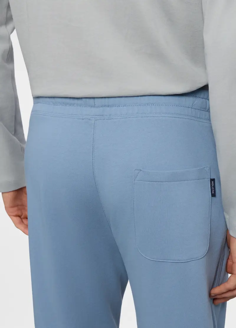 Jogger Regular Fit In Cotone Uomo, Unisex, Azzurro celeste miniatura 3