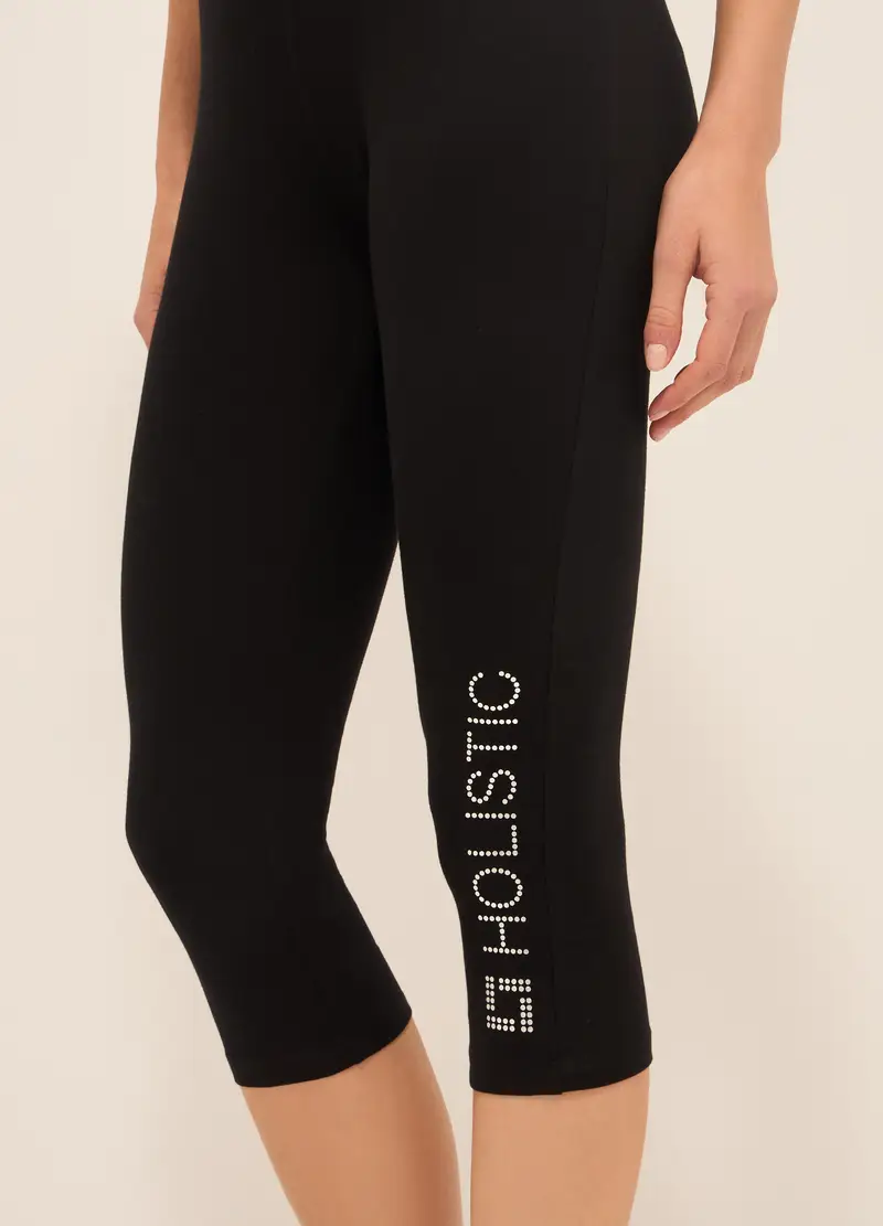 Upim Leggings Donna Nero 972825 miniatura 2