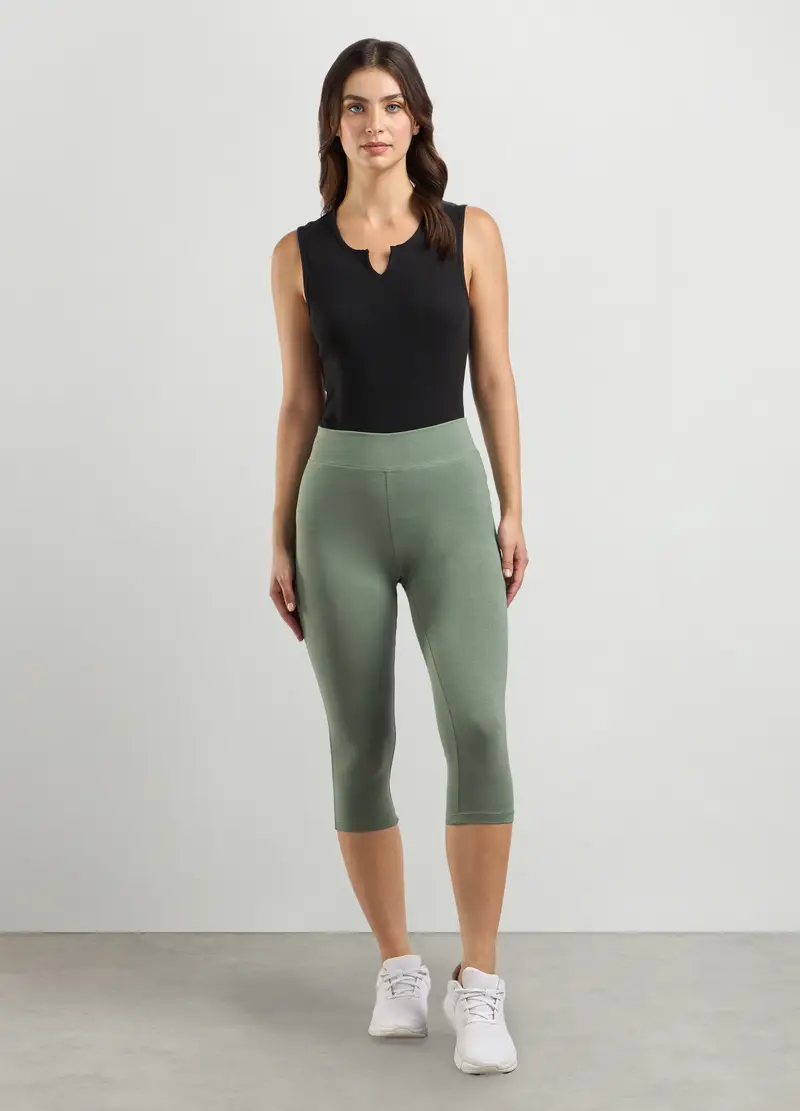 Upim Leggings Donna Verde 2830569