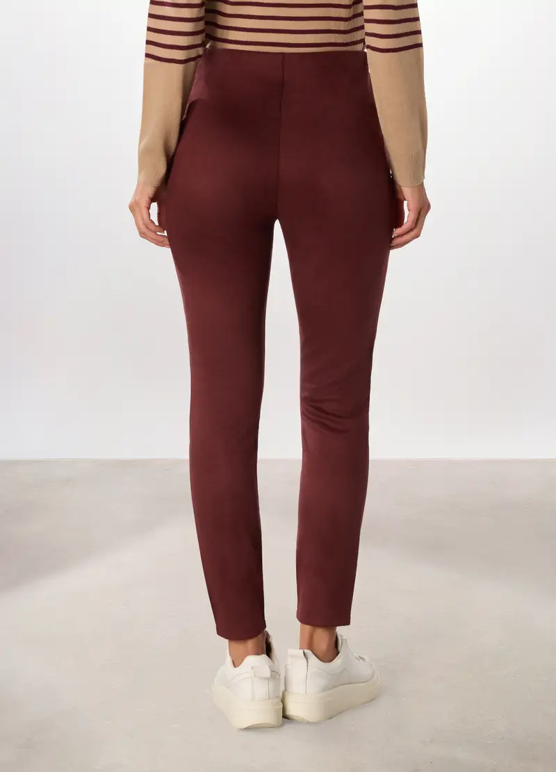 Upim Leggings Donna Marrone 4253027 miniatura 2