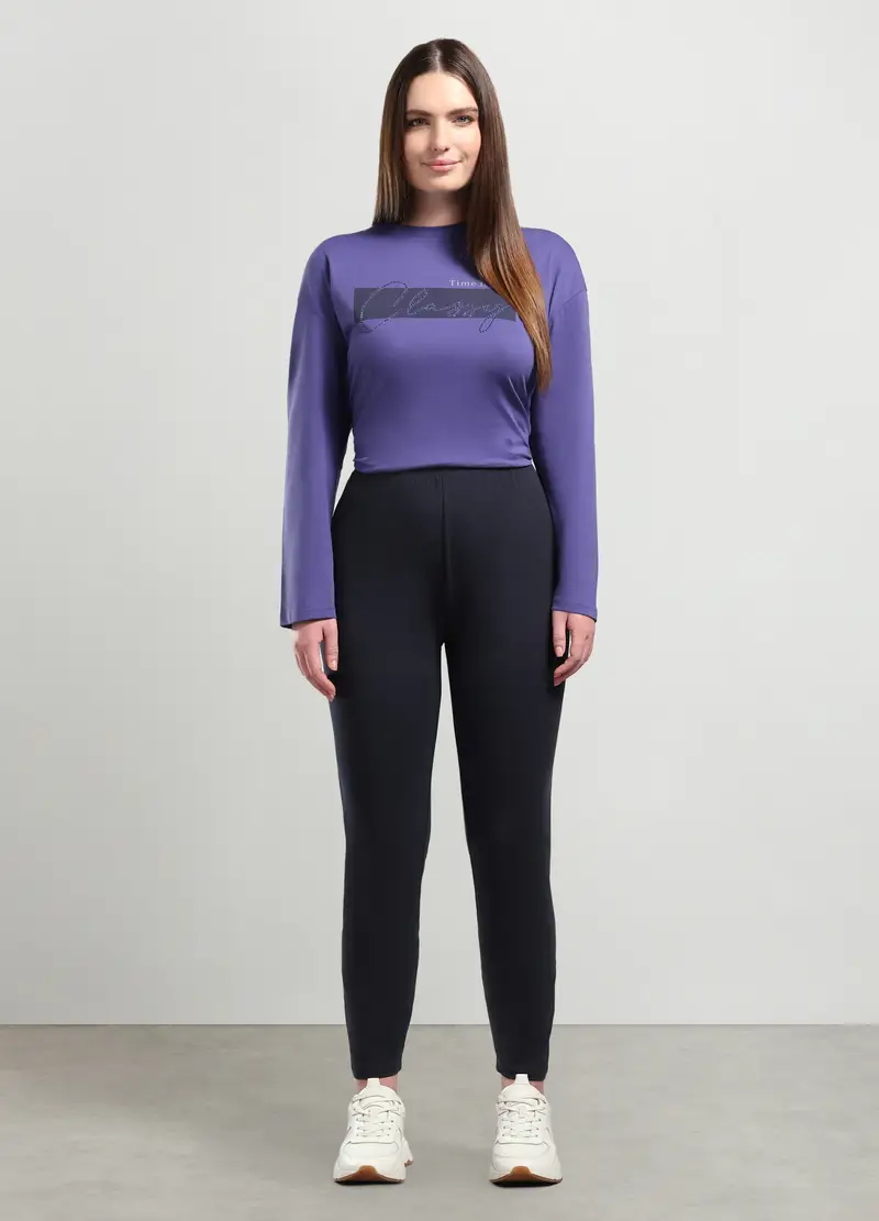 Upim Leggings Donna Blu 4253887