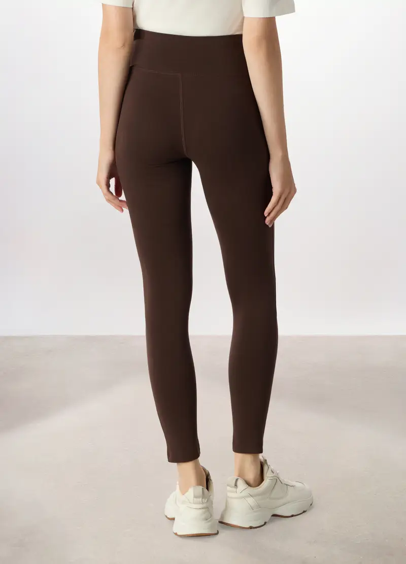 Upim Leggings Donna Marrone 4254390 miniatura 2