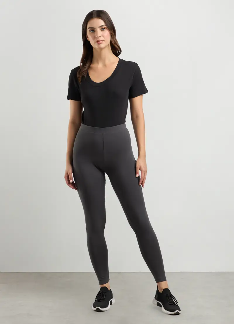Upim Leggings Donna Grigio 2830584