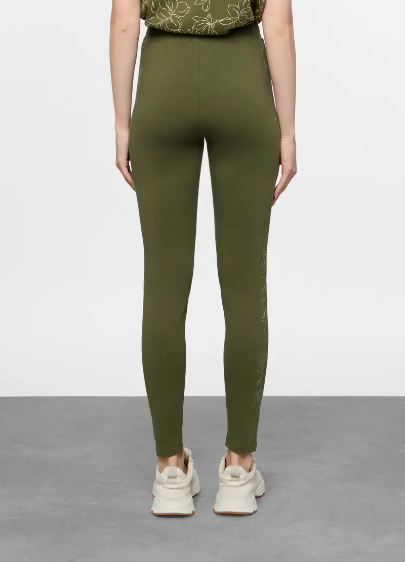 Upim Leggings Donna Verde 4223188 miniatura 2