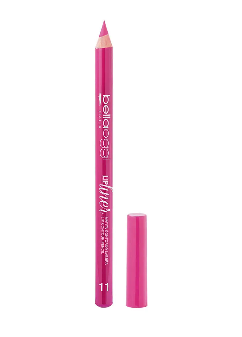 Lip Liner Matita Legno, Unisex, Rosa fuxia