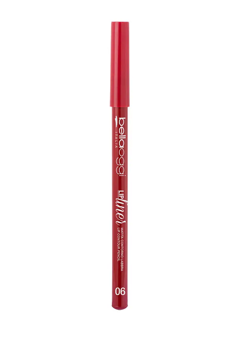 Lip Liner Matita Legno, Unisex, Rosso miniatura 2