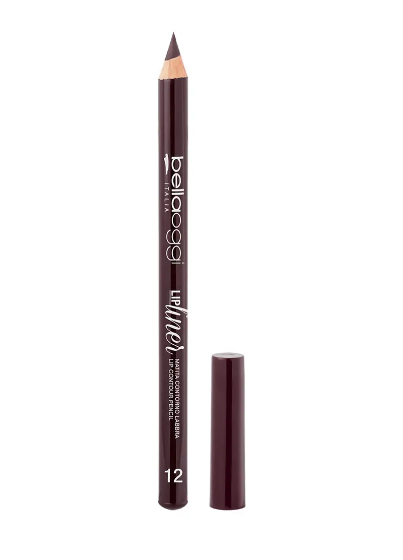 Lip Liner Matita Legno, Unisex, Viola scuro