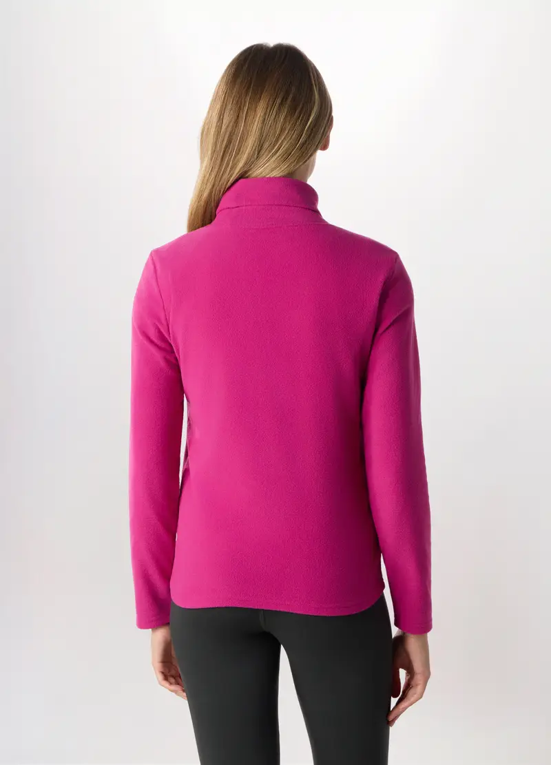 Lupetto In Pile Donna, Rosa fuxia miniatura 2