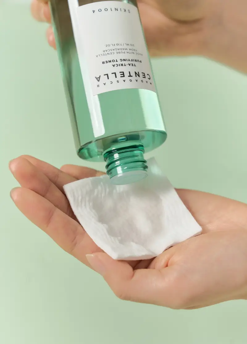 Madagascar Centella Tea-trica Purifying Toner 210ml - Skincare Coreana, Donna, Bianco miniatura 2