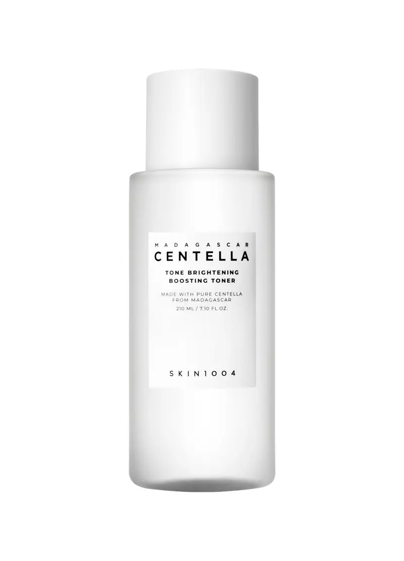 Madagascar Centella Tone Brightening Boosting Toner 210ml - Skincare Coreana, Donna, Bianco