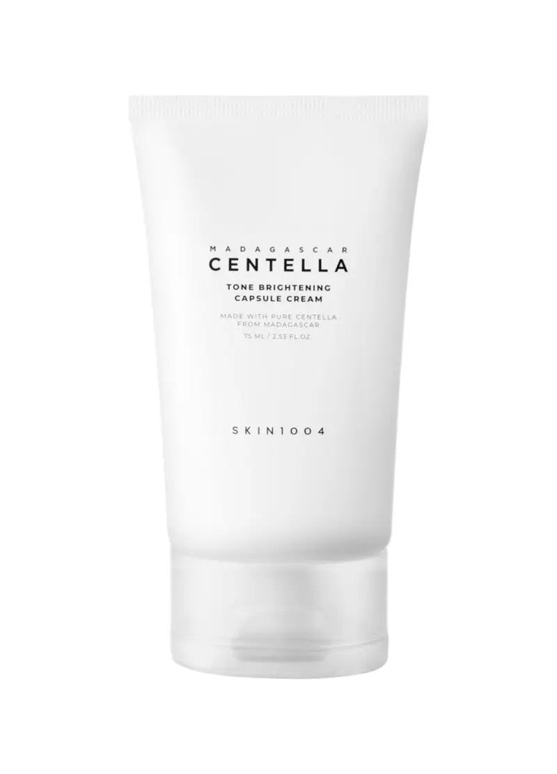 Upim, Madagascar Centella Tone Brightening Capsule Cream 75ml - Skincare Coreana, Unisex, Bianco, Taglia: FASUL