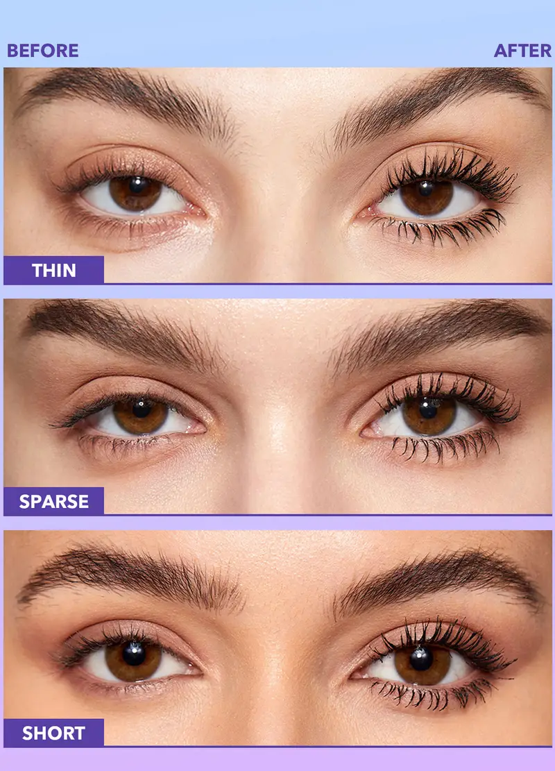 Mascara Volumizzante Flutter Wink, Unisex, Nero miniatura 2