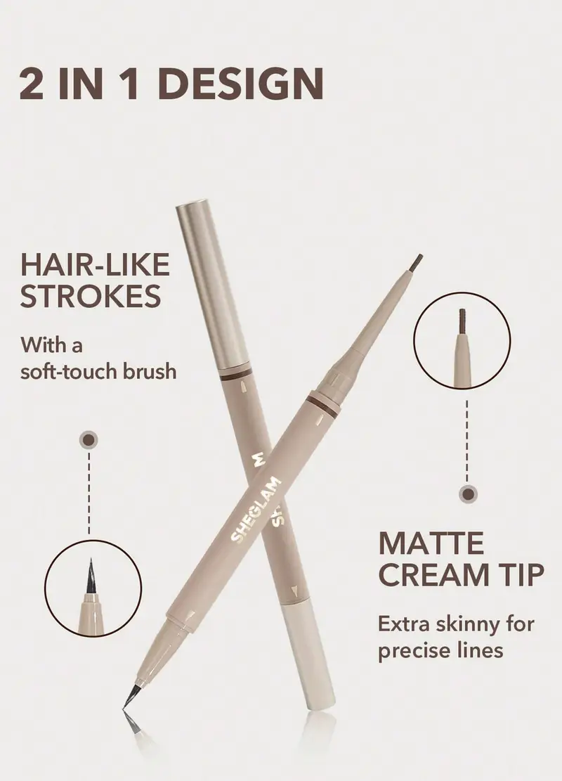 Matita Per Sopracciglia Brows On Demand 2-in-1 - Castano Ramato, Unisex, Marrone cognac miniatura 3