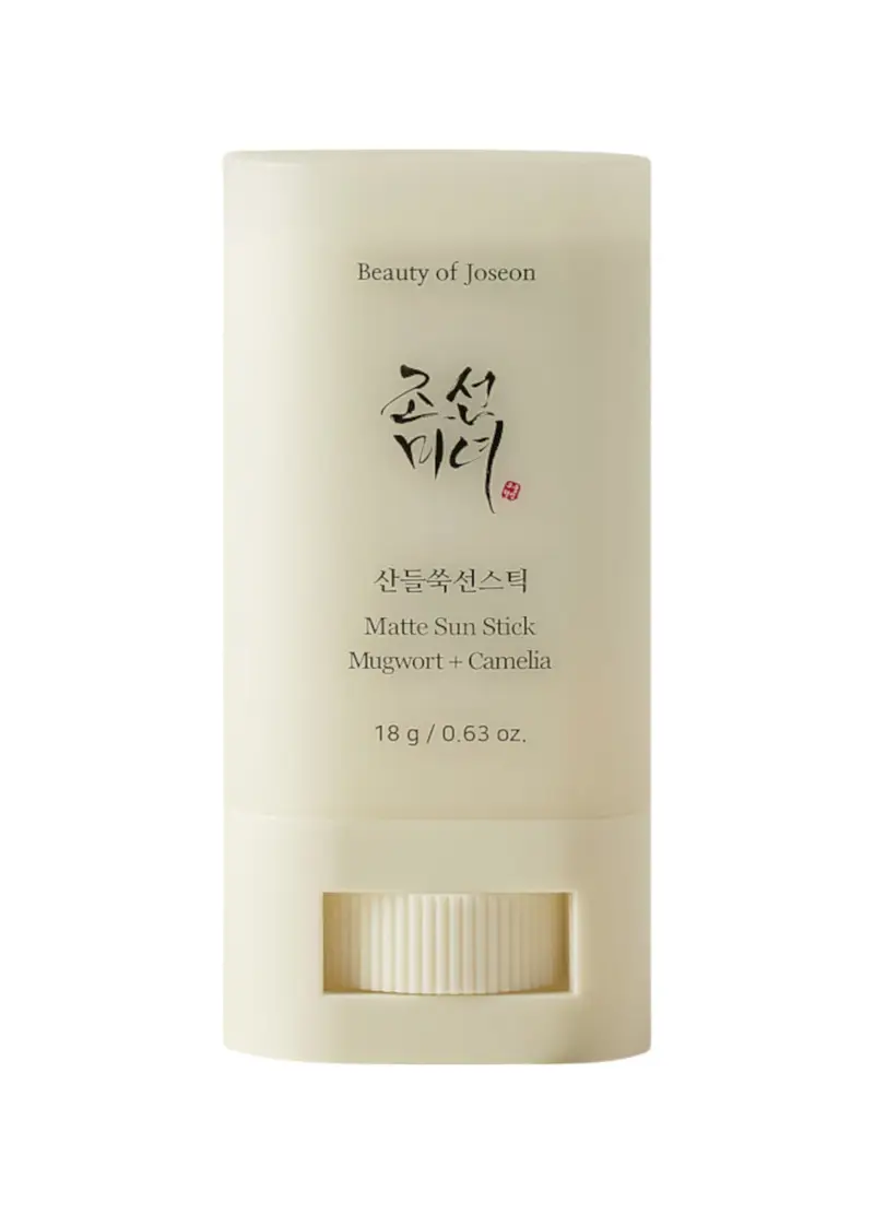 Matte Sun Stick Mugwort & Camelia - Skincare Coreana, Donna, Verde miniatura 2