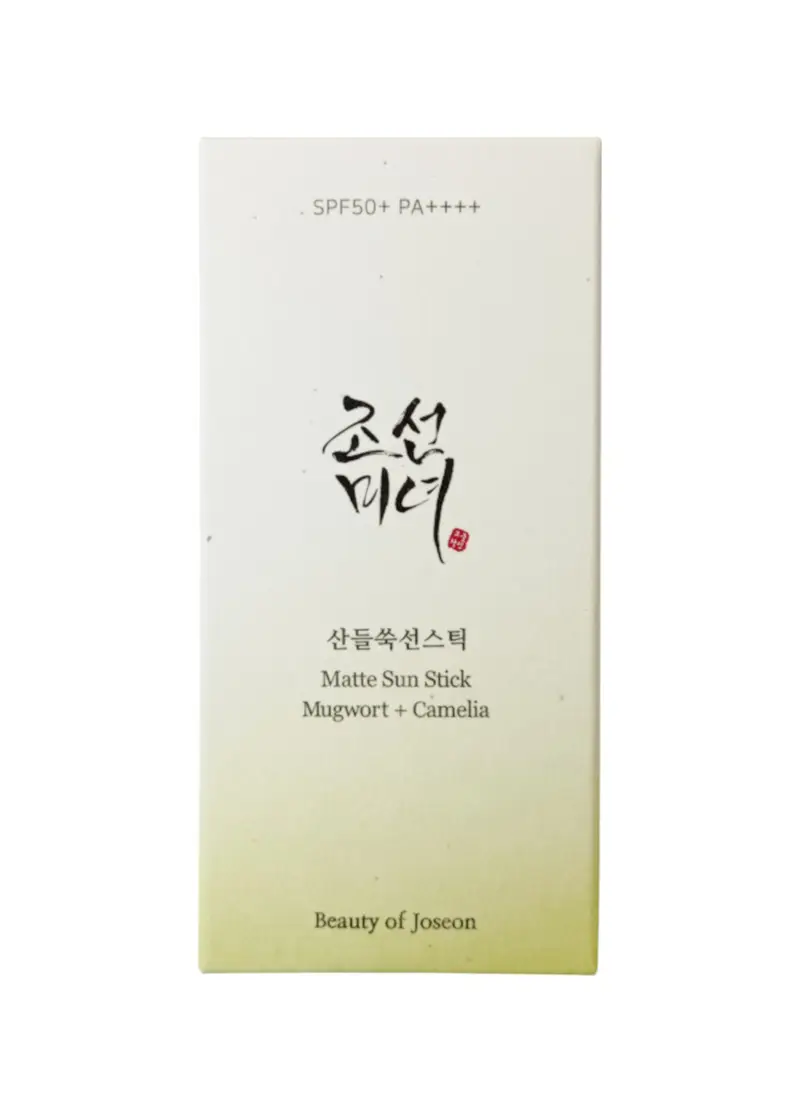 Matte Sun Stick Mugwort & Camelia - Skincare Coreana, Donna, Verde