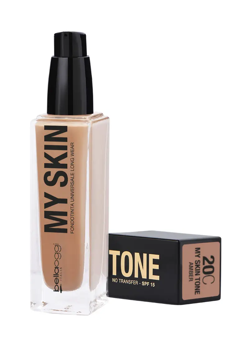 My Skin Tone - Fondotinta Universale, Unisex, Giallo caramello miniatura 2