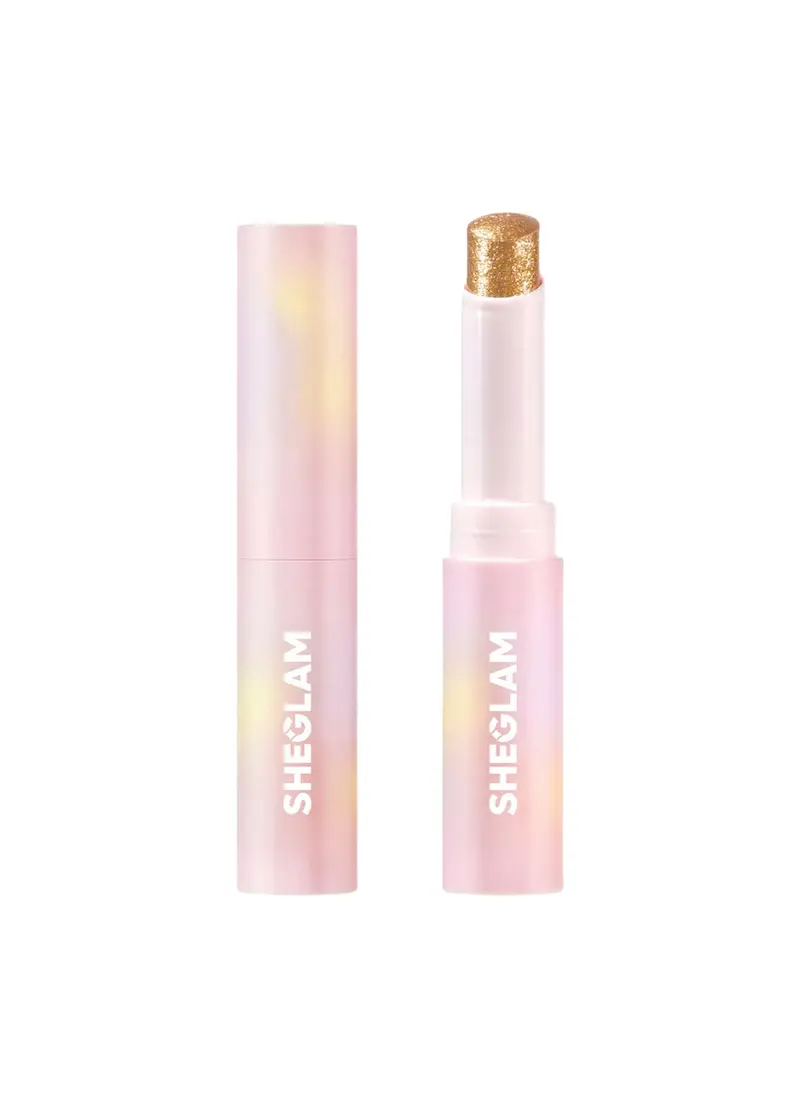 Ombretto Stick Crystal Jelly - Aura Blitz, Unisex, Giallo Oro