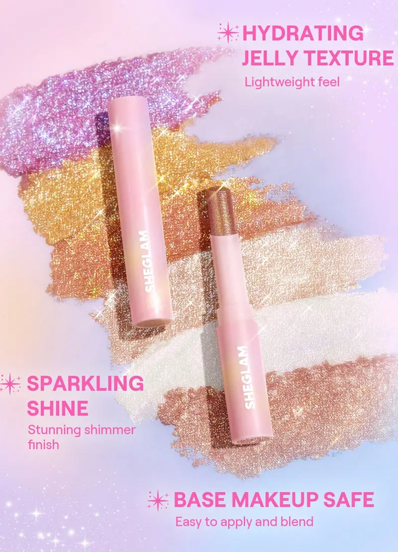 Ombretto Stick Crystal Jelly - Rosy Gem, Unisex, Marrone bronzo miniatura 3