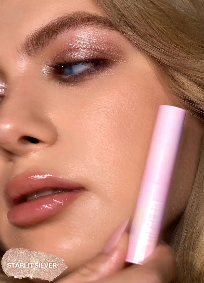 Ombretto Stick Crystal Jelly - Starlit Silver, Unisex, Grigio argento miniatura 2