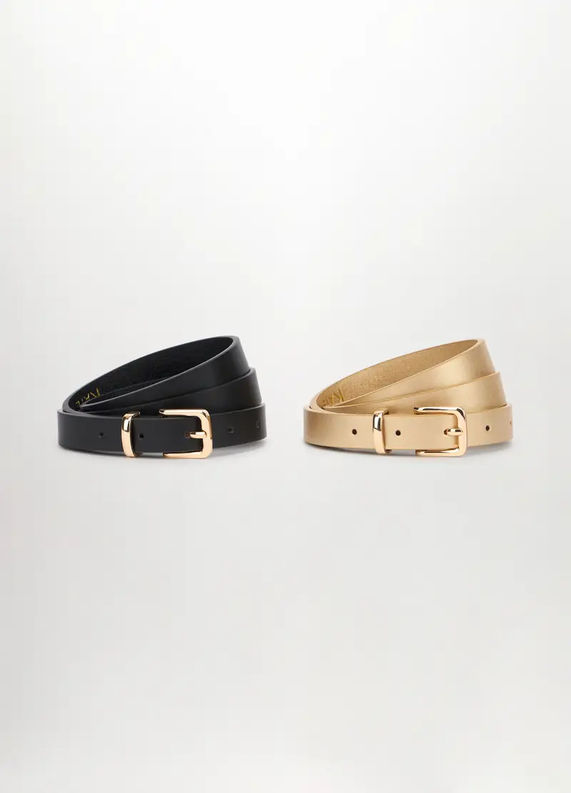 Upim Cinture Donna Nero 3953362