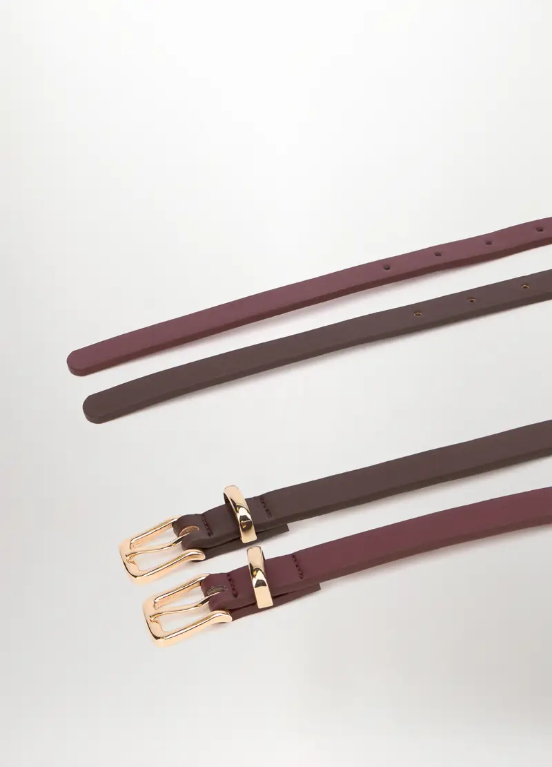 Upim Cinture Donna Marrone 3953361 miniatura 2